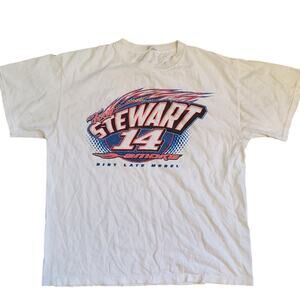 Tony Stewart Dirt Late Model Bass Pro Shops #14 Graphic Tee T Shirt